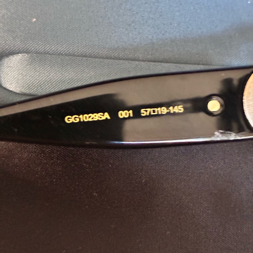 Gucci Black Designer Sunglasses for Women - Picture 7 of 11